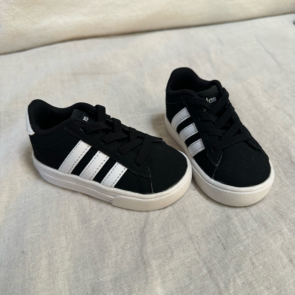 Adidas Baby  Black and White Sneakers